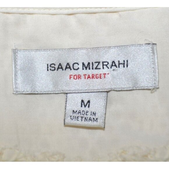 Isaac Mizrahi for Target Ivory Crochet Dress Size M Sleeveless Boho Cottage - Picture 8 of 10